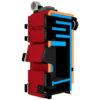 Твердопаливний котел з автоматикою Altep DUO Plus (КТ-2Е) 25 кВт 20675