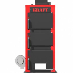 Твердотопливный котел Kraft K 12 кВт с автоматикой